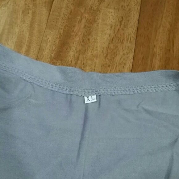 Drape Front Knit sleeve cardigan top - Picture 7 of 7